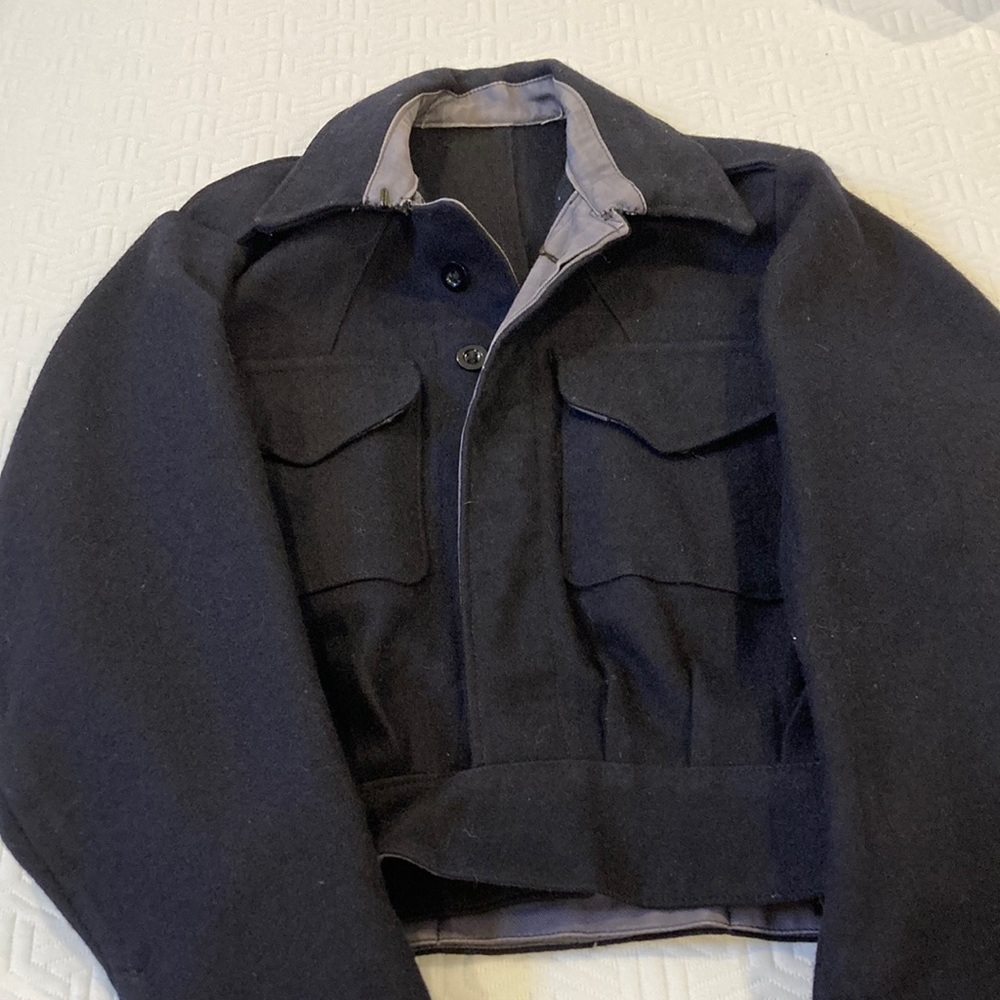 Spectacular VINTAGE Wool Military Jacket:1955